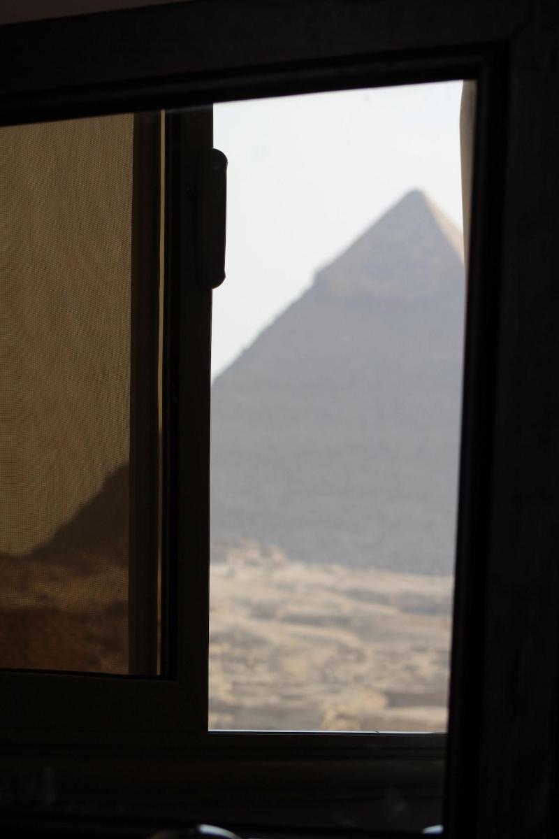 Amon Holiday Pyramids Inn Kafret el-Gabal Екстериор снимка